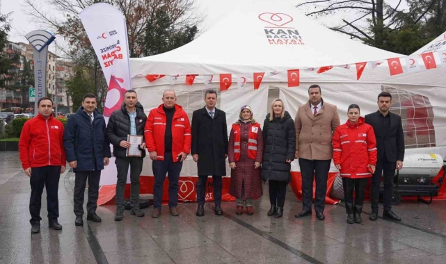 Kızılay'dan Çorlu'da kan bağışı kampanyası