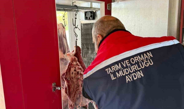 Koçarlı'daki kasaplar denetlendi
