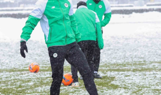 Konyaspor'da, Kayserispor maçı hazırlıkları tamamlandı