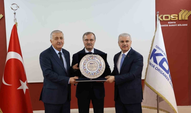 KOS'ta görev değişimi: Başkan Kütükcü, görevi Büyükeğen'e devretti