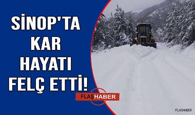 Köy yolları ulaşıma kapandı