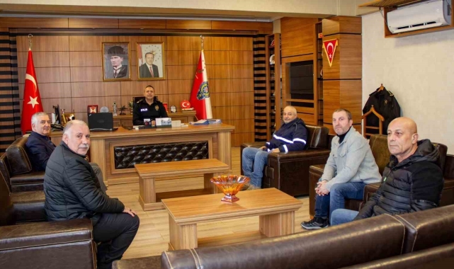 Küçük Sanayi Sitesi Yönetimi'nden İl Müdürü Yılmaz'a ziyaret
