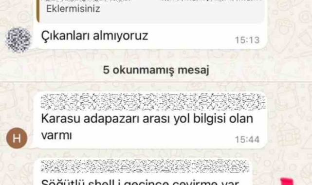 Kurdukları WhatsApp grubunda jandarma ve polis uygulama noktalarını paylaşıyorlardı