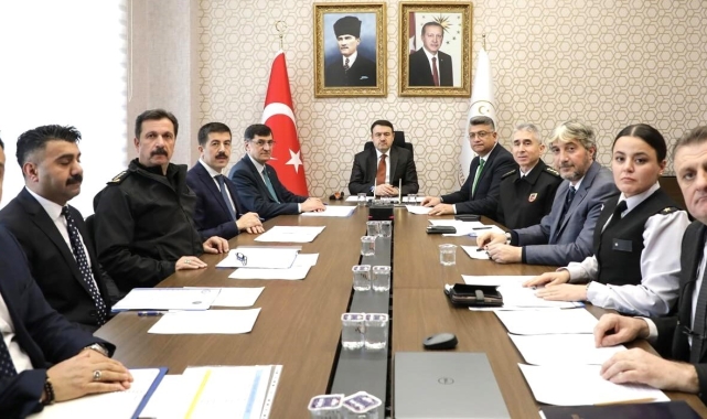 Kütahya'da üniversiteler için 'Güvenlik Koordinasyon Toplantısı' düzenlendi