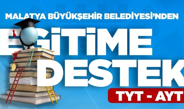 Malatya Büyükşehir Belediyesi'nden öğrenci ve ailelerine destek