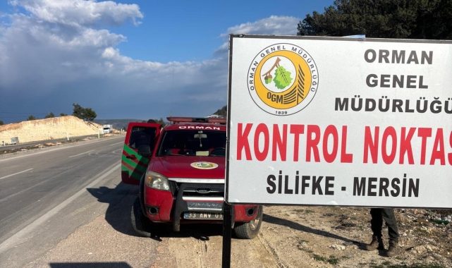 Mersin&#039;de ormanların güvenliğini sağlamak için önleme araması yapıldı