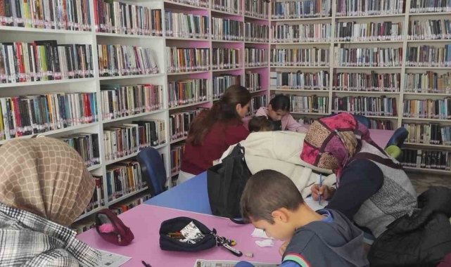 Mersin'de 'Resimli Çengel Bulmaca' etkinliği düzenlendi