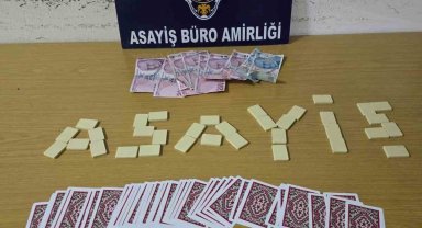Milas'ta kumar baskını: 51 bin 859 TL para cezası kesildi