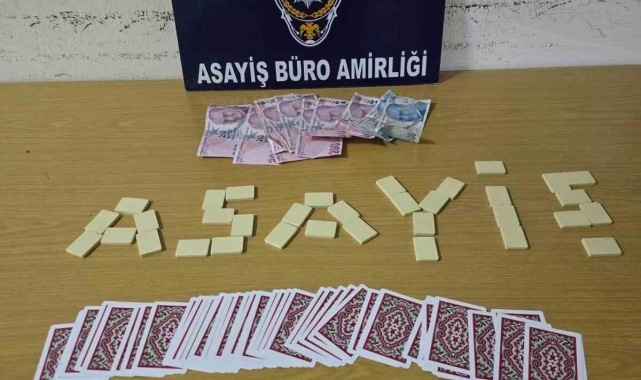 Milas'ta kumar baskını: 51 bin 859 TL para cezası kesildi
