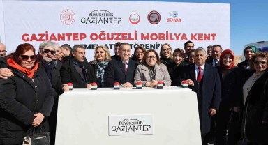 Mobilya Kent projesinin temeli atıldı