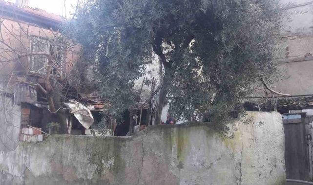 Müstakil evde çıkan yangın korkuttu