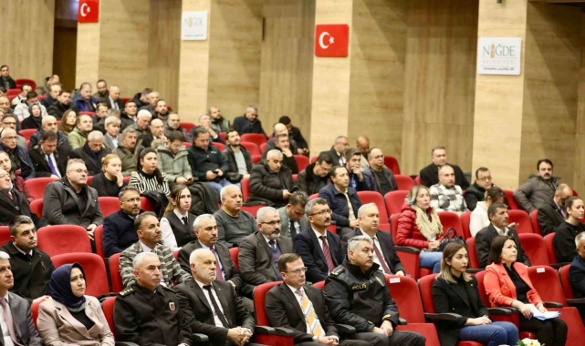 Niğde'de okul güvenliği toplantısı yapıldı