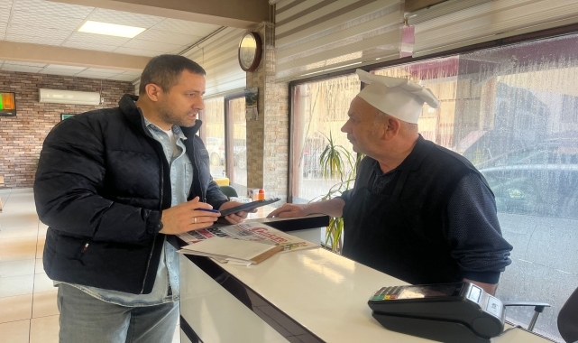 Niksar'da vergi dairesi iş yeri hasılat tespiti denetimi yapıldı