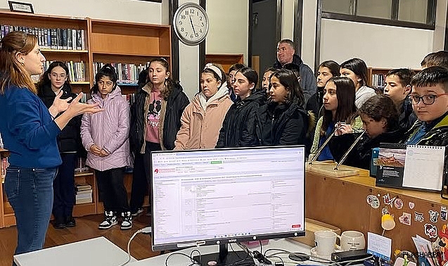 Öğrenciler "Satır Aralarına Yolculuk" yaptı