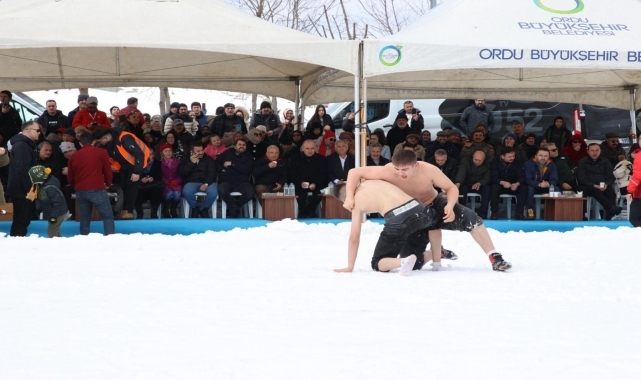 Ordu'da "20. Çambaşı Kış Festivali" yapıldı