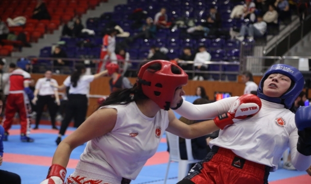 Ordu'da düzenlenen Türkiye Okul Sporları Gençler Kick Boks Şampiyonası sona erdi