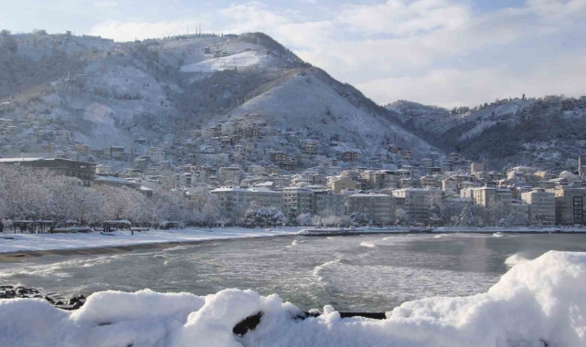 Ordu'dan kartpostallık kar manzaraları