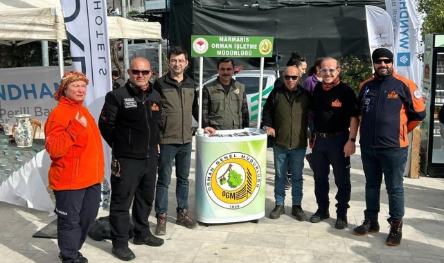 Orman ekipleri vatandaşları orman yangınlarına karşı bilgilendirdi