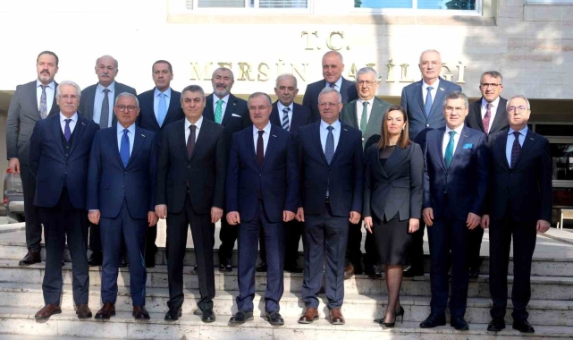 OSBÜK Yönetimi Mersin'de toplandı