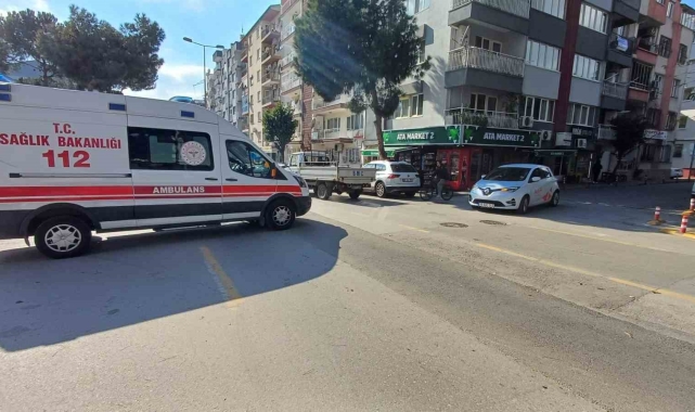Otomobil yayaya çarptı: 1 yaralı