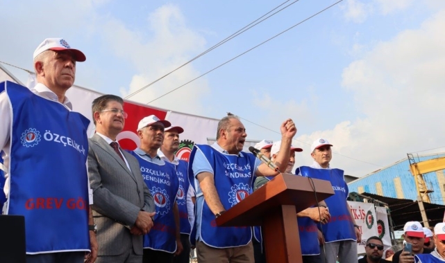 Özçelik-İş Sendikası, Yolbulan Metal işçileri için Ankara'ya yola çıkıyor