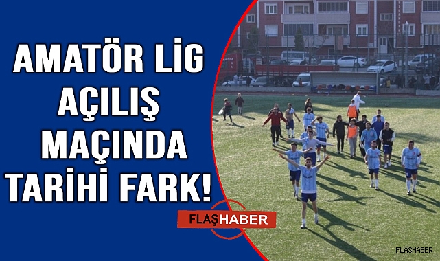 Rakibinin üstüne gol oldu yağdı
