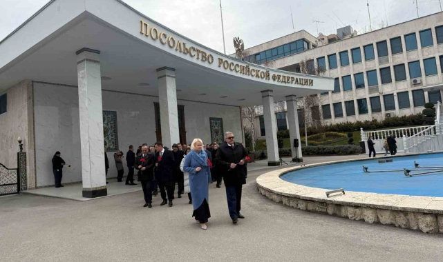 Rusya'nın Ankara Büyükelçiliği'nde Diplomatlar Günü kutlandı