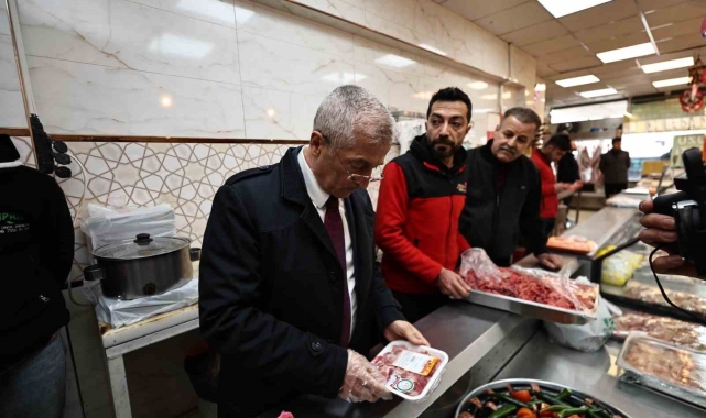 Şahinbey Belediyesi'nden kasap ve marketlere sıkı denetim