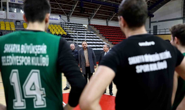 Sakarya Büyükşehir Basket Takımı, Ankara'da parkeye çıkıyor