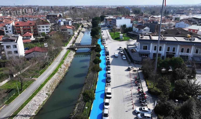 Sakarya'da bisiklet yolları yenileniyor