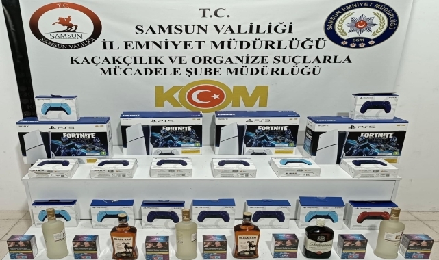 Samsun'da kaçakçılık yaptığı iddia edilen şüpheli yakalandı