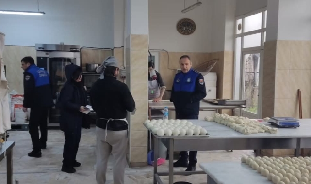 Samsun'da ekmek ve pasta fırınlarına denetim