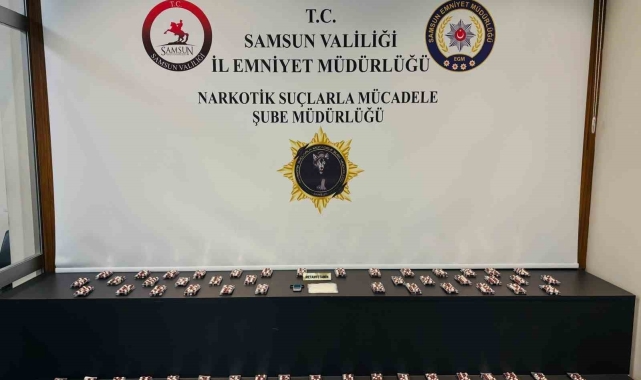 Samsun&#039;da uyuşturucu operasyonu: 3 gözaltı