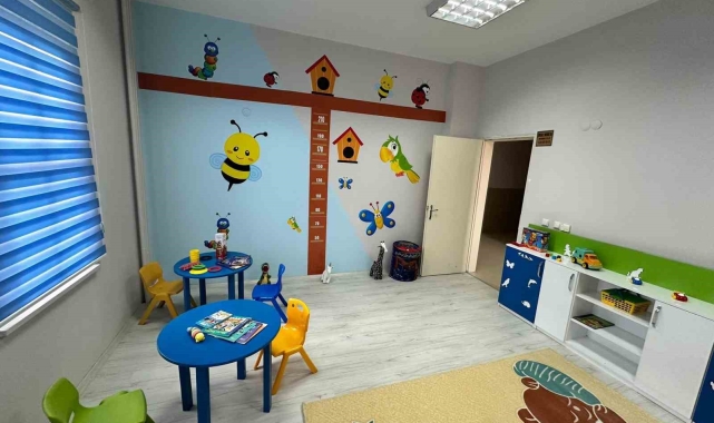 Sandıklı Adliyesi'nde çocuk görüşme odası kuruldu