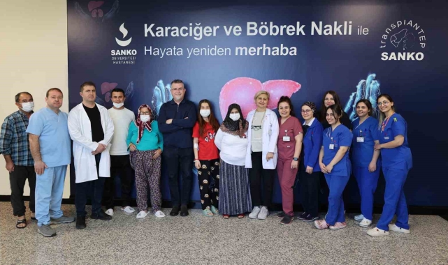 SANKO Üniversitesi Hastanesi&#039;nde üç hasta kadavradan böbrek nakliyle yaşama tutundu