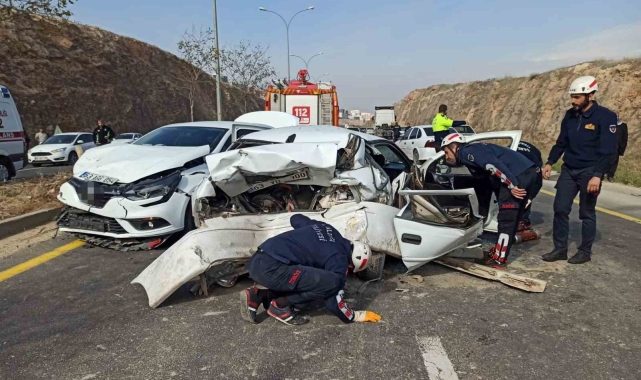 Şanlıurfa'da zincirleme trafik kazası: 6 yaralı