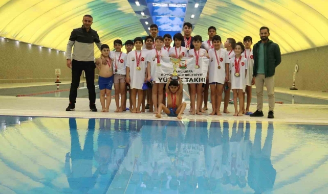 Şanlıurfalı yüzücüler 21 madalya kazandı