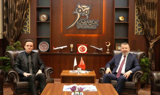 Savcı Yılmaz, Rektör Kırışık ile görüştü