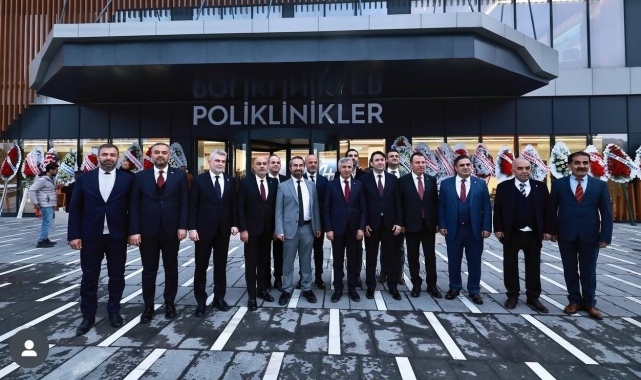 Şehir protokolünden HG Hospital'a ziyaret
