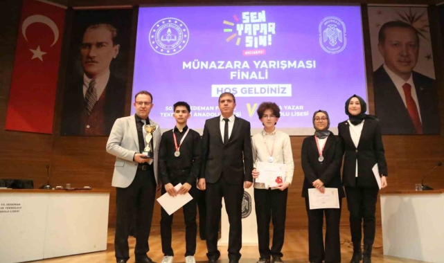 Sen Yaparsın Melikgazi Münazara Yarışması'nın şampiyonu belli oldu