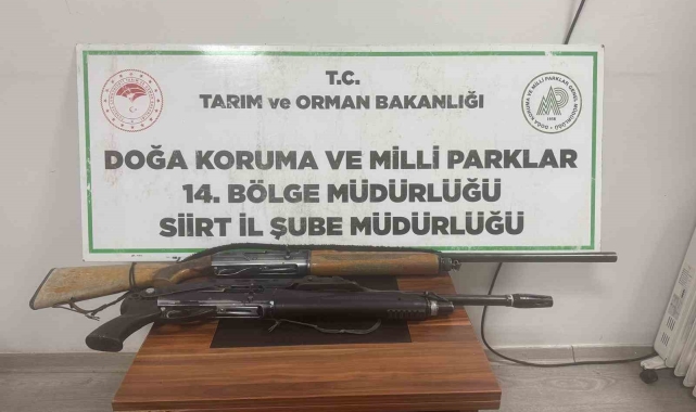 Siirt kaçak avcılığa 30 bin lira para cezası