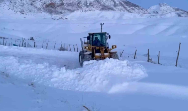Siirt'te kar yağışı nedeniyle kapanan tüm yollar açıldı