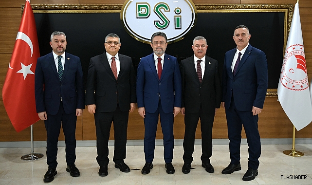 Sinop heyetinden Bakan Yumaklı’ya ziyaret