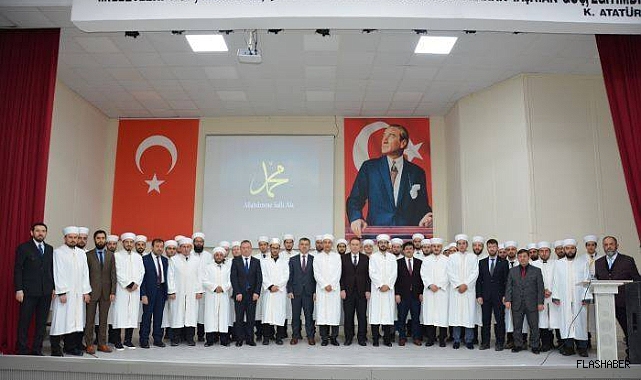 Sinop'ta göreve yeni başlayan din görevlileri için tören düzenlendi
