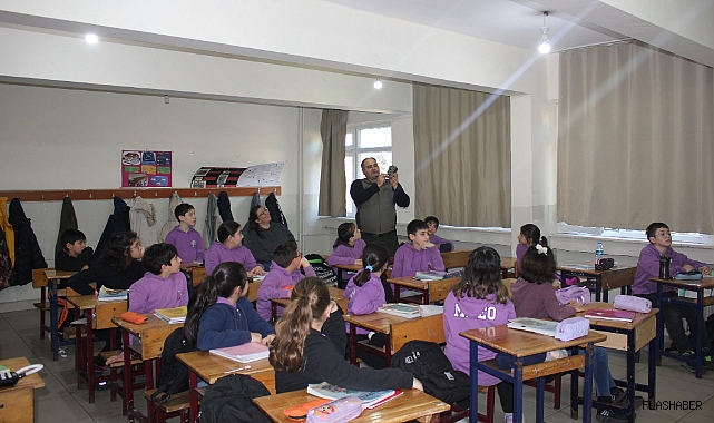 Sinop’ta öğrenciler yaban hayatı koruma konusunda bilgilendirildi