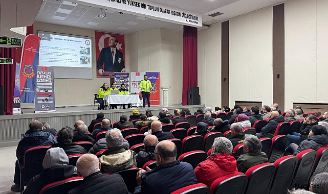 Sinop'ta trafik güvenliği eğitimi düzenlendi