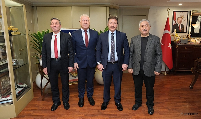 Sinop'tan TŞOF Başkanı Yiğiner’e ziyaret