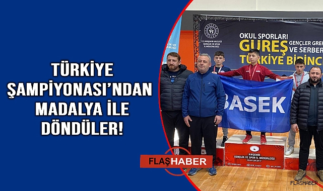 Sinoplu güreşçiler Türkiye Şampiyonası’nda dereceye girdi