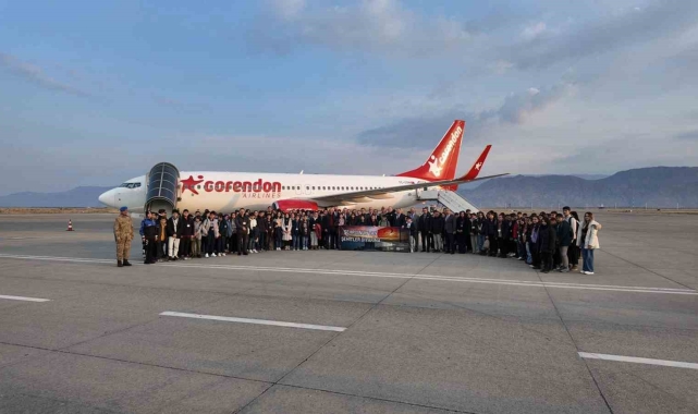 Şırnaklı öğrenciler "Şehri Nuh'tan Şehitler Diyarına" yolculuğunda