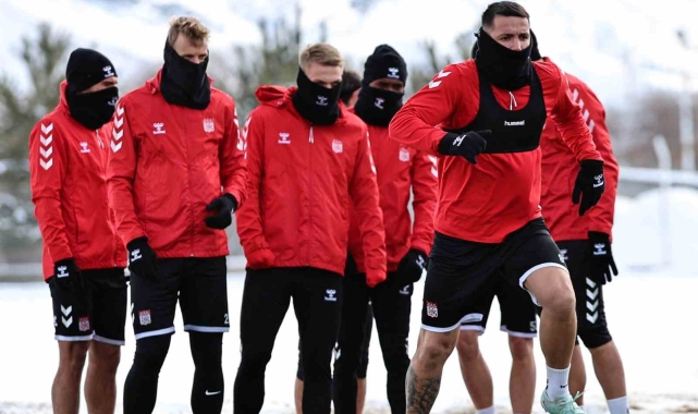 Sivasspor, Beşiktaş maçının hazırlıklarını sürdürüyor